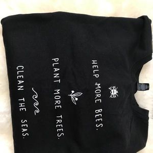 Wholesome Culture Help Bees 🐝 EUC Sweatshirt🐝